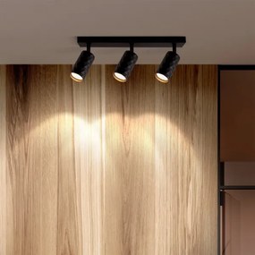 Brilagi - Faretto SELE DIAMANT 3xGU10/30W/230V nero