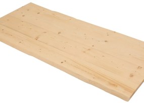 Pannello solido massello in legno di abete, 1° scelta L 90 x 200 cm x Sp 45 mm