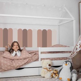 Adesivo murale Arco - Blush Vibe  (polvere romantica) | Inspio