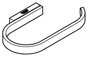 GROHE 41068DL0 - Portarotolo per carta igienica SELECTION in ottone