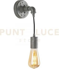 Applique a parete a pareteamarcord zincata 1 luce attacco e27 10x12...