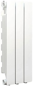 Radiatore acqua calda PRODIGE Modern in alluminio, 3 elementi interasse 60 cm, bianco