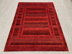 Loribaft Tappeto 230 x 300 Rosso (Iran) Annodato A Mano
