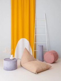 Pouf a sacco per bambini marrone chiaro con rivestimento in velluto a coste Big Lounger – Wigiwama