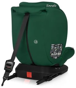 Lionelo - Seggiolino auto con base girevole BASTIAAN i-Size 40-150 cm Verde Foresta