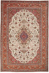 Tabriz Tappeto 300x200 Beige (Iran) Annodato A Mano