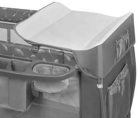 Lionelo - Culla da viaggio SVEN PLUS grigio