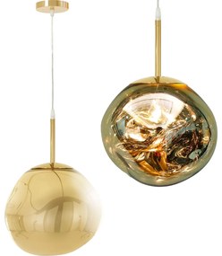 Lampada Da Soffitto Pensile Di Vetro Gold APP331-1CP