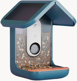 Distributore di cibo per uccelli solare con fotocamera e batteria Bird Buddy
