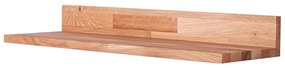 Mensola di colore naturale in rovere massiccio 60 cm Kalle – Interia Home &amp; Living