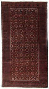 Tappeto persiano 160x300 Nero (Iran) Annodato A Mano