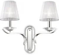 Lampada da parete Pegaso AP2 - Bianco (L430xH335xP205mm)