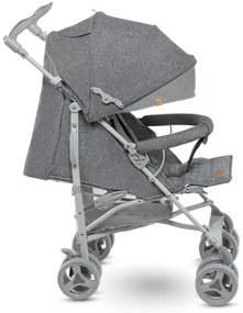 Lionelo - Passeggino ombrello IRMA Grigio/Grigio scuro