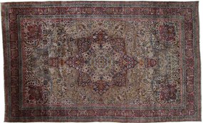 Agra Tappeto 540 x 330 (Indian) Annodato A Mano