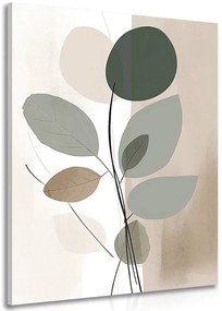 Stampa su tela – Forme botaniche astratte No1