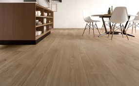 Pavimento 20x120 effetto legno di pino in gres porcellanato 10 mm nut Primewood Ceramica Sant Agostino