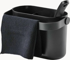 Organizer per lavello Circular Black, set da 3