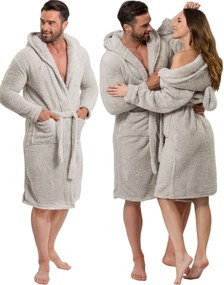 Accappatoio da uomo Teddy Grey Men S/M