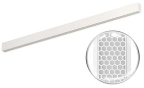 Plafoniera Lineare LED 40W 120cm, UGR11 PHILIPS Certadrive - Bianca o nera Colore Bianco Variabile CCT, Colore del corpo Bianco