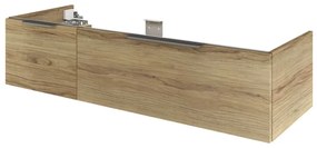 Mobile da bagno sotto lavabo SENSEA Neo lucido L 135 x H 32 x P 48 cm 1 cassetto, lavabo non incluso