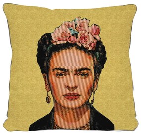 Cuscino giallo , 45 x 45 cm Frida - Madre Selva