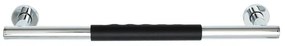 Maniglione soul in acciaio L 45 x P 8.1 cm nero