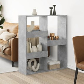 Divisorio Grigio Cemento 100x33x115 Cm İn Truciolato /