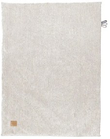 Coperta per bambini color crema in velluto a coste 100x77 cm – Meowbaby