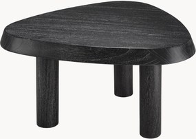 Tavolino da salotto in legno di Mindi dalla forma organica Briël, alt. 36 cm