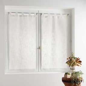 Tende crema in set da 2 60x90 cm Haltona - douceur d'intérieur