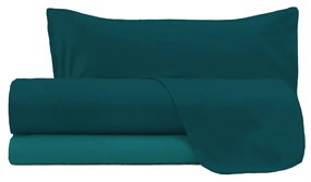 Completto letto singolo double face petrolio/fumo Datex