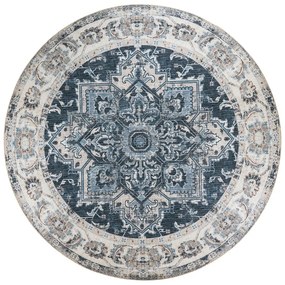 Tappeto rotondo blu ø 200 cm Havana - House Nordic