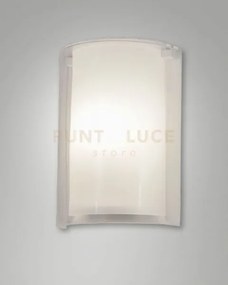 Maribel applique trasparente in vetro 1 luce attacco e27 ip20