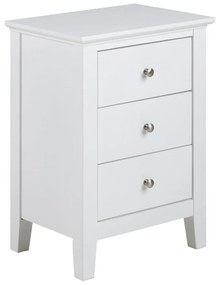Comodino bianco Linnea - Actona