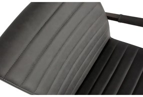 Sedia da pranzo nera Bas - WOOOD