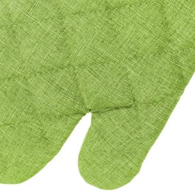 Set di guanti e muffole verde lime Loving - Casa Selección