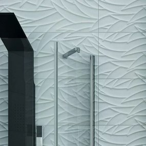 Box doccia 70x70 anta battente e fisso KS2800S - KAMALU