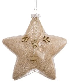 Ornamento natalizio in vetro Marron - Casa Selección