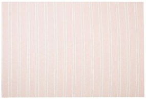 Tappeto da esterno rosa in tessuto 140x200cm AKYAR Beliani
