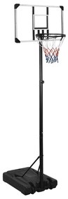 Supporto Per Pallacanestro Trasparente 235-305 Cm Policarbonato /