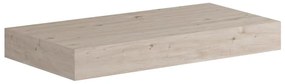 Top per lavabo Brera L 100 x H 9.8 x P 46 cm rovere chiaro mdf