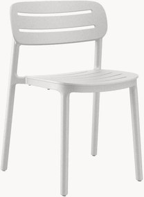 Set di 4 sedie da giardino impilabili Croisette