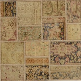 Patchwork Tappeto 100x100 (Iran)