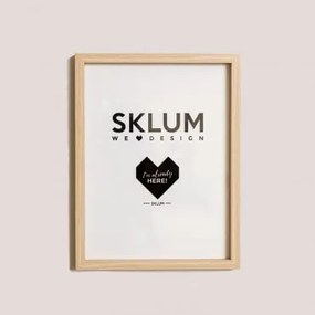 Cornice per foto in legno Garith Legno Naturale - Sklum