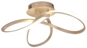 Plafoniera design Smilla grigio IP20, 1XE27
