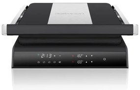 Niceboy ION Grillmaster - Griglia a contatto 2000W/230V nero/cromo opaco