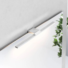 MCJ Luce per specchio a LED Triga IP44, cromo, 40cm, 4.000K