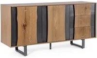 Credenza 2 ante 3 cassetti - BRAMBLE