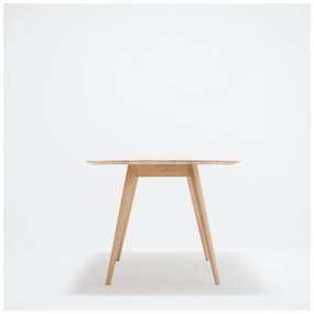 Tavolo da pranzo in legno massiccio di quercia , 220 x 90 cm Stafa - Gazzda