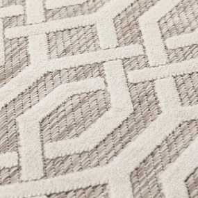 Tappeto beige per esterni 80x150 cm Mondo - Flair Rugs